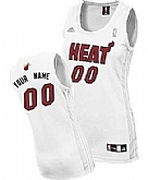 Women's Customized Miami Heat White Jersey ,baseball caps,new era cap wholesale,wholesale hats