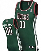 Women's Customized Milwaukee Bucks Green Jersey ,baseball caps,new era cap wholesale,wholesale hats