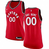 Women's Customized Toronto Raptors Swingman Red Nike NBA Icon Edition Jersey,baseball caps,new era cap wholesale,wholesale hats