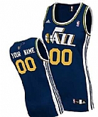 Women's Customized Utah Jazz Blue Basketball Jersey,baseball caps,new era cap wholesale,wholesale hats