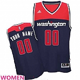 Women's Customized Washington Wizards Navy Blue adidas Swingman Alternate Basketball Jersey,baseball caps,new era cap wholesale,wholesale hats