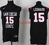 Women's San Diego State University Basketball Black Customized Jersey,baseball caps,new era cap wholesale,wholesale hats