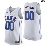 Youth Duke Blue Devils Custom Nike Performance Elite White College Basketball Jersey,baseball caps,new era cap wholesale,wholesale hats