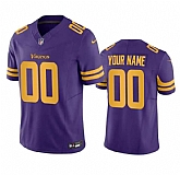 Men & Women & Youth Minnesota Vikings Active Player Custom Purple 2023 F.U.S.E. Color Rush Stitched Jersey,baseball caps,new era cap wholesale,wholesale hats