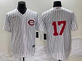 Men's Cincinnati Reds #17 Stuart Fairchild White Field of Dreams Stitched Baseball Jersey,baseball caps,new era cap wholesale,wholesale hats