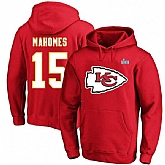 Men's Kansas City Chiefs #15 Patrick Mahomes Red Super Bowl LVII Big & Tall Name & Number Pullover Hoodie,baseball caps,new era cap wholesale,wholesale hats