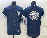 Men's Kansas City Royals Big Logo 2022 Navy Blue City Connect Flex Base Stitched Jerseys,baseball caps,new era cap wholesale,wholesale hats