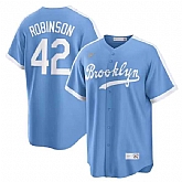 Men's Los Angeles Dodgers #42 Jackie Robinson Light Blue Cool Base Stitched Baseball Jersey Dzhi,baseball caps,new era cap wholesale,wholesale hats