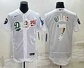 Men's Los Angeles Dodgers #7 Julio Urias White With Vin Scully Patch Flex Base Stitched Baseball Jerseys,baseball caps,new era cap wholesale,wholesale hats
