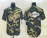 Men's Los Angeles Dodgers Olive Team Big Logo Cool Base Stitched Jersey,baseball caps,new era cap wholesale,wholesale hats