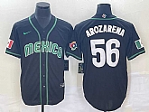 Men's Mexico #56 Randy Arozarena 2023 Black World Classic Stitched Jersey,baseball caps,new era cap wholesale,wholesale hats
