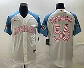 Men's Mexico Baseball #56 Randy Arozarena 2023 White Blue World Classic Stitched Jerseys,baseball caps,new era cap wholesale,wholesale hats