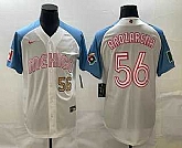 Men's Mexico Baseball #56 Randy Arozarena Number 2023 White Blue World Classic Stitched Jerseys,baseball caps,new era cap wholesale,wholesale hats