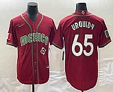 Men's Mexico Baseball #65 Giovanny Gallegos 2023 Red World Classic Stitched Jersey,baseball caps,new era cap wholesale,wholesale hats