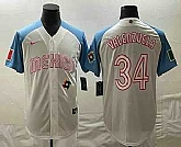 Mens Mexico Baseball #34 Fernando Valenzuela 2023 White Blue World Classic Stitched Jersey,baseball caps,new era cap wholesale,wholesale hats