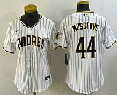 Women's San Diego Padres #44 Joe Musgrove White Stitched MLB Cool Base Nike Jersey,baseball caps,new era cap wholesale,wholesale hats