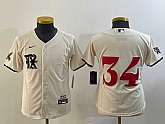Women's Texas Rangers #34 Nolan Ryan Cream 2023 City Connect Stitched Baseball Jersey,baseball caps,new era cap wholesale,wholesale hats