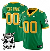 Men's Oregon Ducks Active Player Custom Green 2025 F.U.S.E. Mummy Duck Vapor Limited V1 Stitched Jersey,baseball caps,new era cap wholesale,wholesale hats