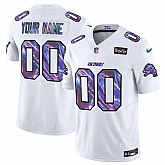 Men's Detroit Lions Active Player Custom White 2025 Crucial Catch F.U.S.E. Vapor Limited Stitched Jersey,baseball caps,new era cap wholesale,wholesale hats