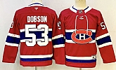 Youth Montreal Canadiens #53 Noah Dobson Red 2024-25 Stitched Jersey,baseball caps,new era cap wholesale,wholesale hats