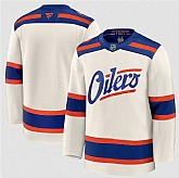 Men's Edmonton Oilers Blank Light Beige Alternate Stitched Jersey Dzhi,baseball caps,new era cap wholesale,wholesale hats