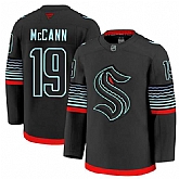 Men's Seattle Kraken #19 Jaden Schwartz Black Alternate Stitched Jersey Dzhi,baseball caps,new era cap wholesale,wholesale hats