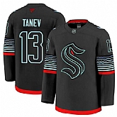 Men's Seattle Kraken #13 Brandon Tanev Black Alternate Stitched Jersey Dzhi,baseball caps,new era cap wholesale,wholesale hats