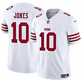 Men & Women & Youth San Francisco 49ers #10 Mac Jones White 2025 F.U.S.E. Vapor Untouchable Limited Stitched Jersey,baseball caps,new era cap wholesale,wholesale hats
