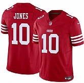 Men & Women & Youth San Francisco 49ers #10 Mac Jones Red 2025 F.U.S.E. Vapor Untouchable Limited Stitched Jersey,baseball caps,new era cap wholesale,wholesale hats