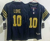 Women's Green Bay Packers #10 Jordan Love Limited Navy Vapor Jersey,baseball caps,new era cap wholesale,wholesale hats