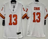 Women's Tampa Bay Buccaneers #13 Mike Evans Limited White Throwback Vapor Jersey,baseball caps,new era cap wholesale,wholesale hats