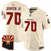 Men's Arizona Cardinals #70 Paris Johnson Jr. 2025 F.U.S.E. 'Rivalries' Vapor Untouchable Limited Stitched Jersey Dzhi,baseball caps,new era cap wholesale,wholesale hats