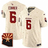 Men's Arizona Cardinals #6 James Conner 2025 F.U.S.E. 'Rivalries' Vapor Untouchable Limited Stitched Jersey Dzhi,baseball caps,new era cap wholesale,wholesale hats