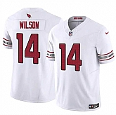 Men's Arizona Cardinals #14 Michael Wilson White 2025 F.U.S.E. Vapor Untouchable Limited Stitched Jersey Dzhi,baseball caps,new era cap wholesale,wholesale hats