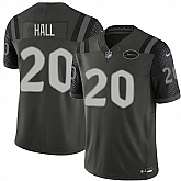 Men's New York Jets #20 Breece Hall Black 2025 F.U.S.E. 'Rivalries' Vapor Limited Stitched Jersey Dzhi,baseball caps,new era cap wholesale,wholesale hats