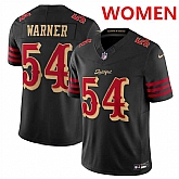 Women's San Francisco 49ers #54 Fred Warner Black 2025 F.U.S.E. 'Rivalries' Vapor Limited Stitched Jersey Dzhi,baseball caps,new era cap wholesale,wholesale hats