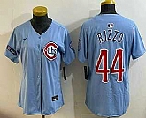 Youth Chicago Cubs #44 Anthony Rizzo Baby Blue Limited Jersey,baseball caps,new era cap wholesale,wholesale hats