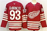 Men's Detroit Red Wings #93 Alex DeBrincat Red 2025-26 Centennial Premium Stitched Jersey,baseball caps,new era cap wholesale,wholesale hats