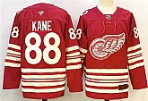 Men's Detroit Red Wings #88 Patrick Kane Red 2025-26 Centennial Premium Stitched Jersey,baseball caps,new era cap wholesale,wholesale hats