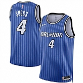 Men's Orlando Magic #4 Jalen Suggs Blue 2025 Icon Edition Stitched Basketball Jersey Dzhi,baseball caps,new era cap wholesale,wholesale hats