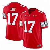 Men's Ohio State Buckeyes #17 Carnell Tate Red F.U.S.E. 2025-2026 Stitched Jersey Dzhi,baseball caps,new era cap wholesale,wholesale hats