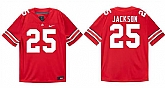 Men's Ohio State Buckeyes #25 Bo Jackson Red Stitched Football Jersey,baseball caps,new era cap wholesale,wholesale hats