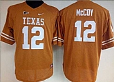 Men's Texas Longhorns 12 Colt McCoy Orange Nike College Jersey,baseball caps,new era cap wholesale,wholesale hats