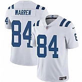Men & Women & Youth Indianapolis Colts #84 Tyler Warren White Vapor Limited Stitched Jersey,baseball caps,new era cap wholesale,wholesale hats