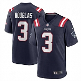 Men & Women & Youth New England Patriots #3 Demario Douglas Navy 2025 Vapor Untouchable Limited Stitched Jersey,baseball caps,new era cap wholesale,wholesale hats