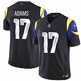Men's Los Angeles Rams #17 Davante Adams midnight blue 2025 F.U.S.E. 'Rivalries' Vapor Limited Stitched Jersey,baseball caps,new era cap wholesale,wholesale hats