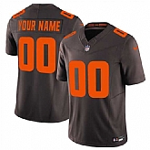 Men's Cleveland Browns Active Player Custom Brown 2025 F.U.S.E. Alpha Dawg Limited Football Stitched Jersey,baseball caps,new era cap wholesale,wholesale hats