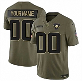 Men's Minnesota Vikings Active Player Custom Olive 2025 F.U.S.E. Salute to Service Limited Stitched Football Jersey,baseball caps,new era cap wholesale,wholesale hats