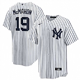 Men's New York Yankees #19 Ryan McMahon White 2025 Cool Base Stitched Jersey Dzhi,baseball caps,new era cap wholesale,wholesale hats