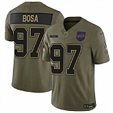Men's Buffalo Bills #97 Joey Bosa Olive 2025 F.U.S.E. Salute to Service Limited Stitched Jersey Dyin,baseball caps,new era cap wholesale,wholesale hats